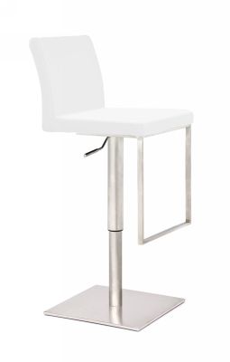 Modrest Folsum - Modern White Bar Stool