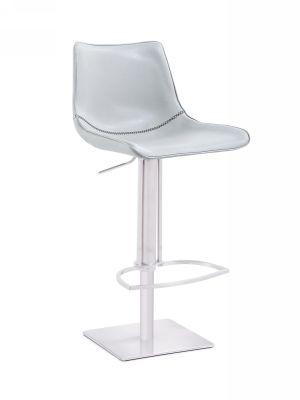 Modrest Manning - Modern White Bar Stool 