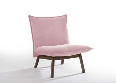 Modrest Gardner - Modern Pink Accent Chair