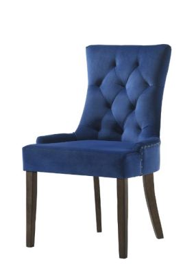 Farren Side Chair 77165 Blue By Acme Furniture