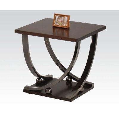 Isiah Coffee & End Table 80357 Black By Acme Furniture