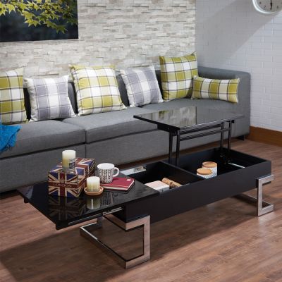 Calnan Coffee & End Table 81855 Black By Acme Furniture