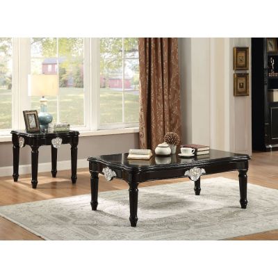 Ernestine Coffee & End Table 82110 Black By Acme Furniture