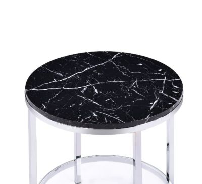 Virlana Coffee & End Table 82477 Black By Acme Furniture