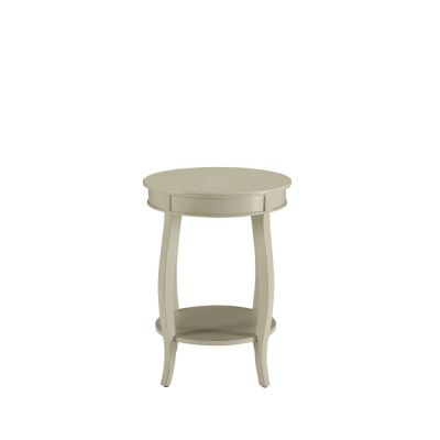 Aberta Accent Table 82785 White By Acme Furniture