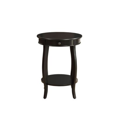 Alysa Accent Table 82812 Black By Acme Furniture