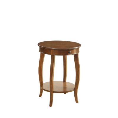 Alysa Accent Table 82814 Walnut By Acme Furniture