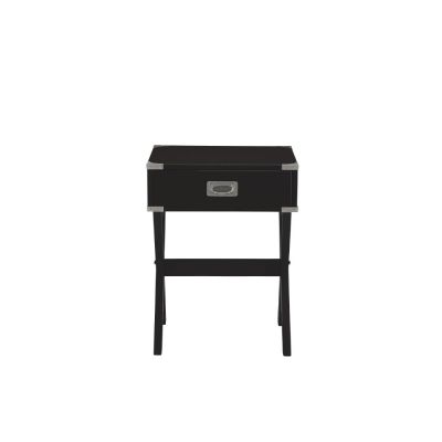 Babs Accent Table 82822 Black By Acme Furniture