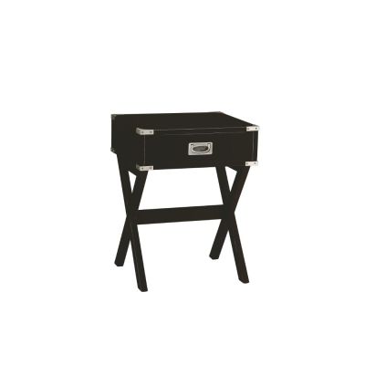 Babs Accent Table 82822 Black By Acme Furniture