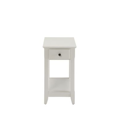 Bertie Accent Table 82842 White By Acme Furniture