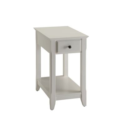 Bertie Accent Table 82842 White By Acme Furniture