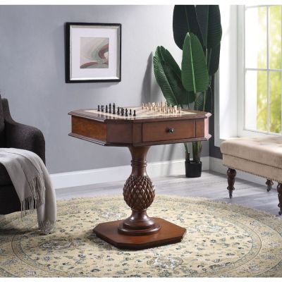 Bishop II Game Table 82847 Cherry By Acme Furniture