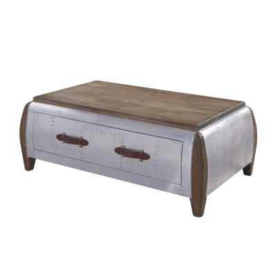 Brancaster Coffee & End Table 82855 Oak By Acme Furniture