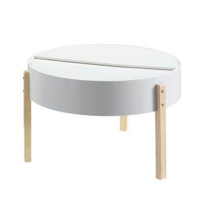 Bodfish Coffee & End Table 83215 White By Acme Furniture