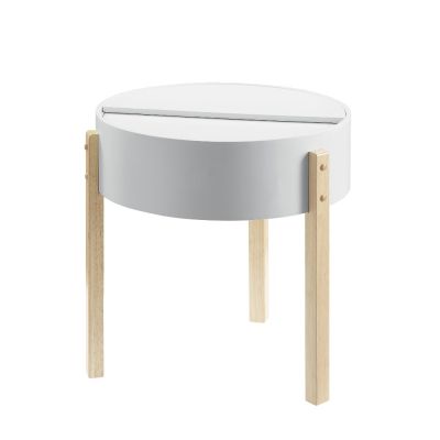 Bodfish Coffee & End Table 83217 White By Acme Furniture