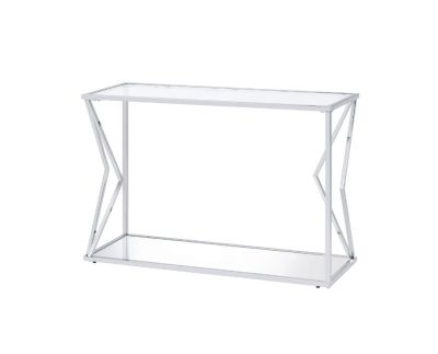 Virtue Sofa Table 83484 Chrome By Acme Furniture