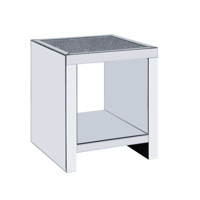 Noralie Coffee & End Table 83582 Mirrored By Acme Furniture