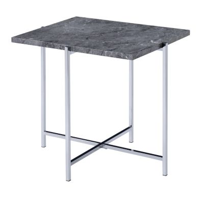 Adelae Coffee & End Table 83937 Chrome By Acme Furniture