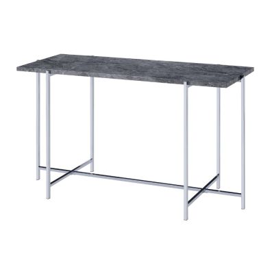 Adelae Sofa Table 83939 Chrome By Acme Furniture