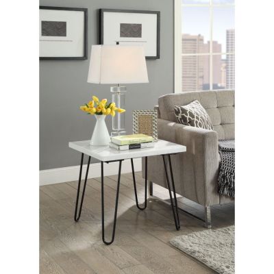 Telestis Coffee & End Table 84502 White By Acme Furniture