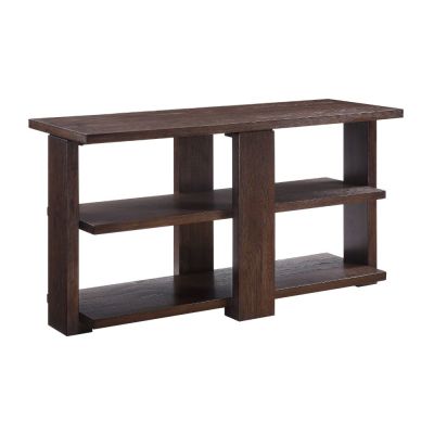 Niamey Sofa Table 84853 Walnut By Acme Furniture