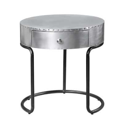 Brancaster Coffee & End Table 84882 Aluminum By Acme Furniture