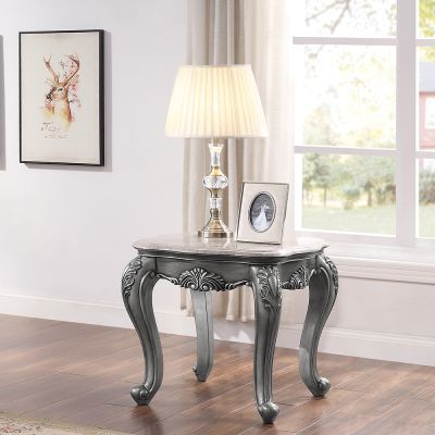 Ariadne Coffee & End Table 85347 Platinum By Acme Furniture