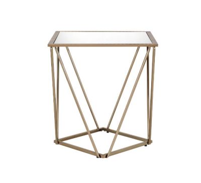 Fogya Coffee & End Table 86057 Champagne By Acme Furniture