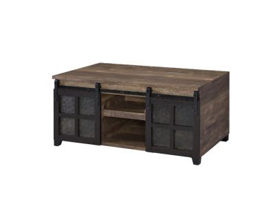 Nineel Coffee & End Table 87955 Oak By Acme Furniture