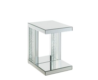 Nysa Accent Table 88067 Mirrored By Acme Furniture