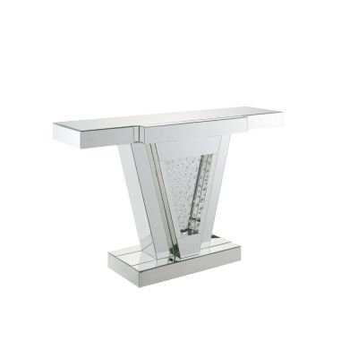 Nysa Console Table 90064 Mirrored By Acme Furniture