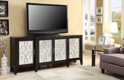 Kacia Console Cabinet 90188 Black By Acme Furniture