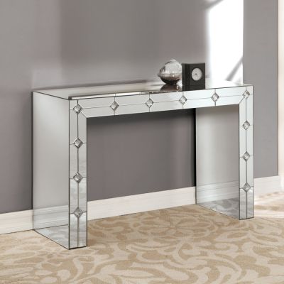 Hessa Console Table 90242 Mirrored By Acme Furniture