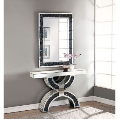 Nysa Console Table 90248 Mirrored By Acme Furniture