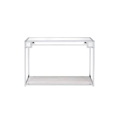 Asbury Console Table 90308 Chrome By Acme Furniture