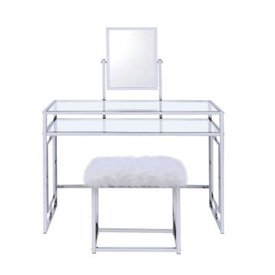 Carenze II Vanity 90314 White By Acme Furniture