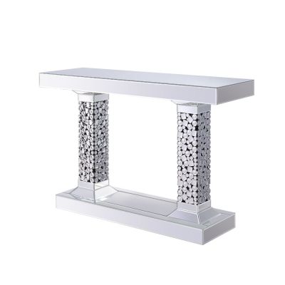 Kachina Console Table 90446 Mirrored By Acme Furniture