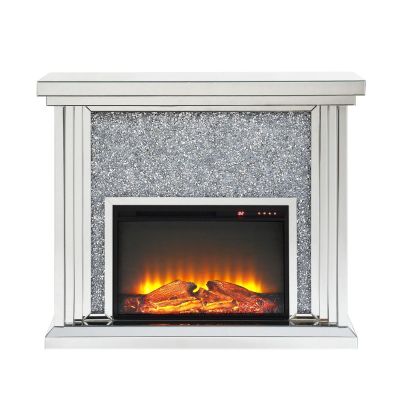 Noralie Fireplace 90455 Mirrored By Acme Furniture