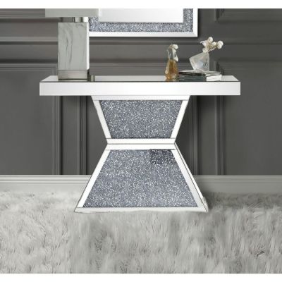 Noralie Console Table 90497 Mirrored By Acme Furniture