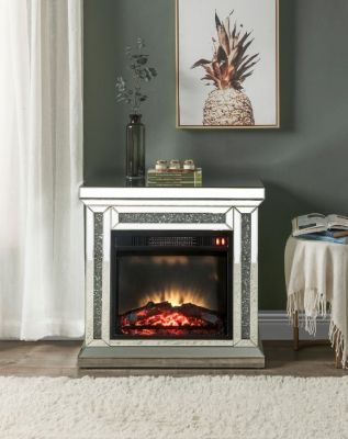 Noralie Fireplace 90862 Mirrored By Acme Furniture