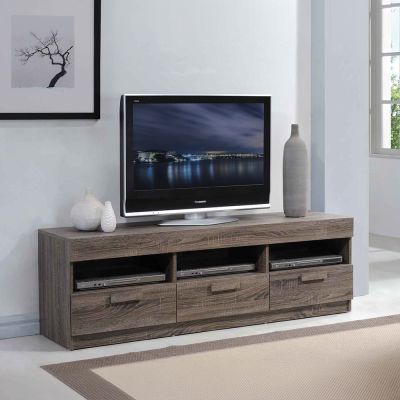 Alvin Tv Stand 91167 Oak By Acme Furniture