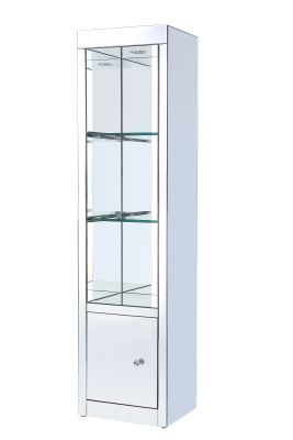 Lotus Tv Stand 91838 Mirrored By Acme Furniture