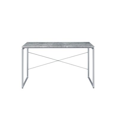 Jurgen Desk 92905 Silver By Acme Furniture