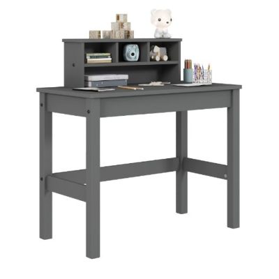 Logan Desk 92995 Gray By Acme Furniture