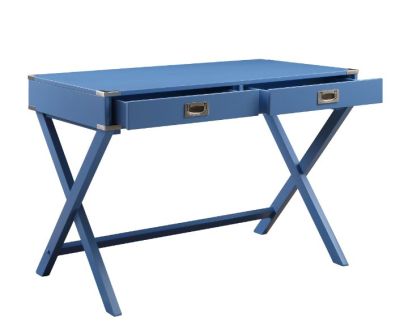 Amenia Desk 93000 Blue By Acme Furniture