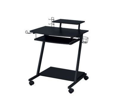 Ordrees Gaming Desk 93127 Black By Acme Furniture