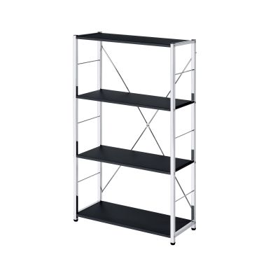 Tennos Book Shelf 93197 Black By Acme Furniture