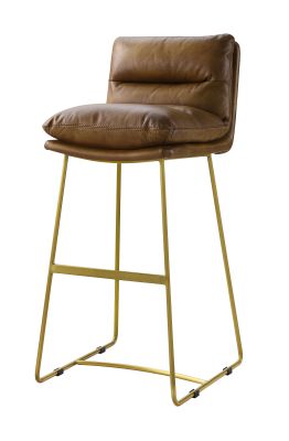 Alsey Bar Stool 96401 Brown By Acme Furniture