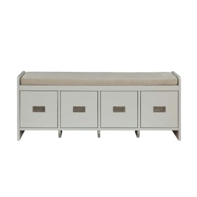 Berci Accent Bench 96775 Beige By Acme Furniture