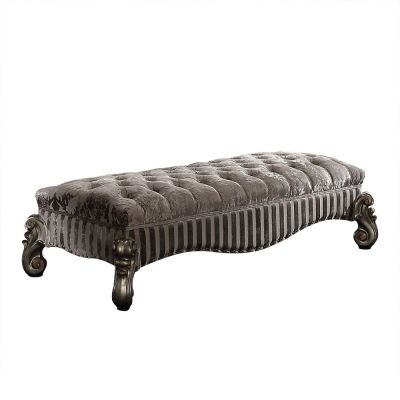 Versailles Accent Bench 96820 Platinum By Acme Furniture